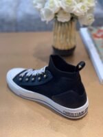 Christian Dior Walk'n'Dior Technical Knit Oblique Mid-Top Sneaker Spring /Summer Collection Black - Premium Quality Streetwear Sneaker - Image 5
