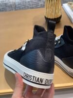 Christian Dior Walk'n'Dior Technical Knit Oblique Mid-Top Sneaker Spring /Summer Collection Black - Premium Quality Streetwear Sneaker - Image 10