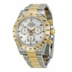 Rolex Daytona Two-Tone 116523 "White Dial" Authentic Super Replica - Image 2