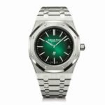 Audemars Piguet Royal Oak "Jumbo" Extra-Thin 16202ST "Green Dial" First-Class Clone