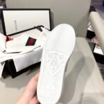Gucci Ace Sneaker with Heart Embroidery 435638Spring/Summer 2019 Collection White Women Shoes - Premium Quality Streetwear Sneaker - Image 9