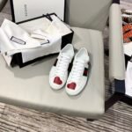 Gucci Ace Sneaker with Heart Embroidery 435638Spring/Summer 2019 Collection White Women Shoes - Premium Quality Streetwear Sneaker - Image 4