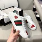 Gucci Ace Sneaker with Heart Embroidery 435638Spring/Summer 2019 Collection White Women Shoes - Premium Quality Streetwear Sneaker - Image 7
