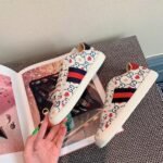 Gucci Ace SneakersChinese Valentine's Day Spring/Summer Collection White Women Shoes - Premium Quality Streetwear Sneaker - Image 4