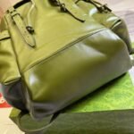 Gucci Backpack With Tonal Double G Forest Green Leather 725657 - Premium Quality Streetwear Sneaker - Image 7