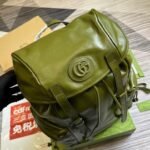 Gucci Backpack With Tonal Double G Forest Green Leather 725657 - Premium Quality Streetwear Sneaker - Image 8