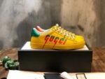 Gucci Blade Ace Sneakers 610086Spring/Summer 2020 Collection. Yellow Women Shoes - Premium Quality Streetwear Sneaker