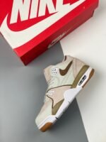 Nike AJ Flight '89 Beige/White-Gum 819665-002 - Premium Quality Streetwear Sneaker - Image 3
