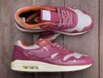 Nike AJ Max 1 Patta Waves Rush Maroon (without Bracelet) - Premium Quality Streetwear Sneaker - Image 2