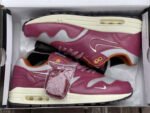 Nike AJ Max 1 Patta Waves Rush Maroon (without Bracelet) - Premium Quality Streetwear Sneaker - Image 6