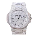 Patek Philippe Nautilus "Iced Out" 5719/10G Authentic Copy 1:1