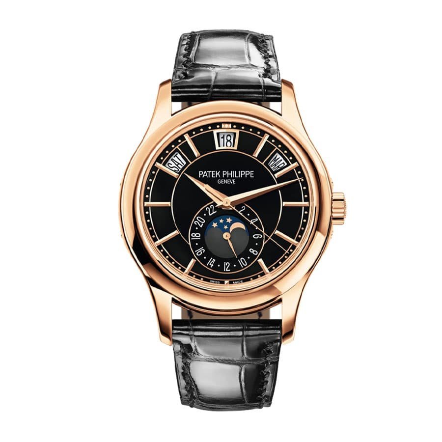patek-philippe-complications-automatic-black-dial-5205r-010-replica.jpg Patek Philippe Annual Calendar 5205R-010 "Black Dial" Masterpiece Clone - Image 1
