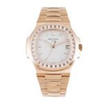 Patek Philippe Nautilus 7122/1R-001 "Rose Gold Diamond" Superior Copy 1:1
