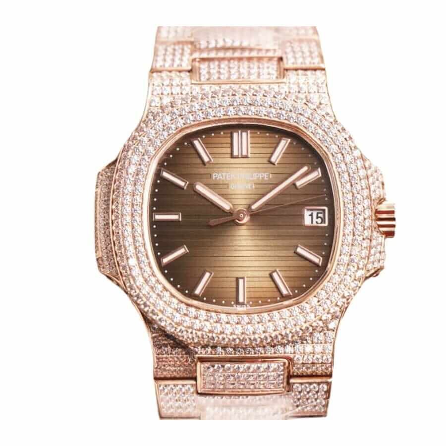 replica-patek-philippe-nautilus-jumbo-5711-r8-replica-2-1.jpg Patek Philippe Nautilus 5711 "Iced Out Diamonds" Authentic Replica Edition - Image 1