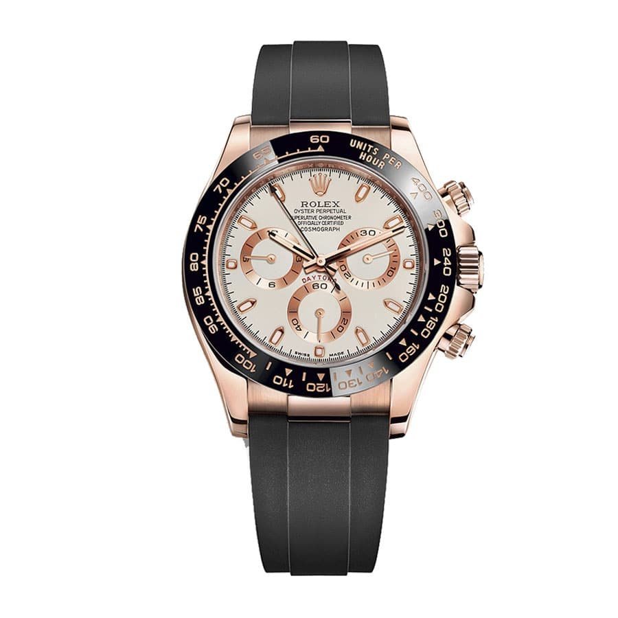 rolex-cosmograph-daytona-everose-gold-ivory-dial-116515ln-replica.jpg Rolex Cosmograph Daytona 116515LN "Ivory Dial" Next Level Replica - Image 1