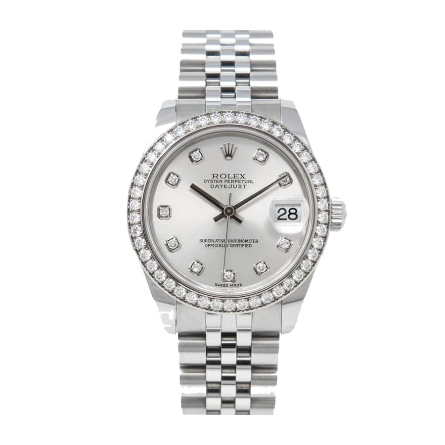 rolex-datejust-178384-white-gold-automatic-black-diamond-dial-replica.jpg Rolex Datejust 178384 "Diamond Dial" Premium Clone - Image 1