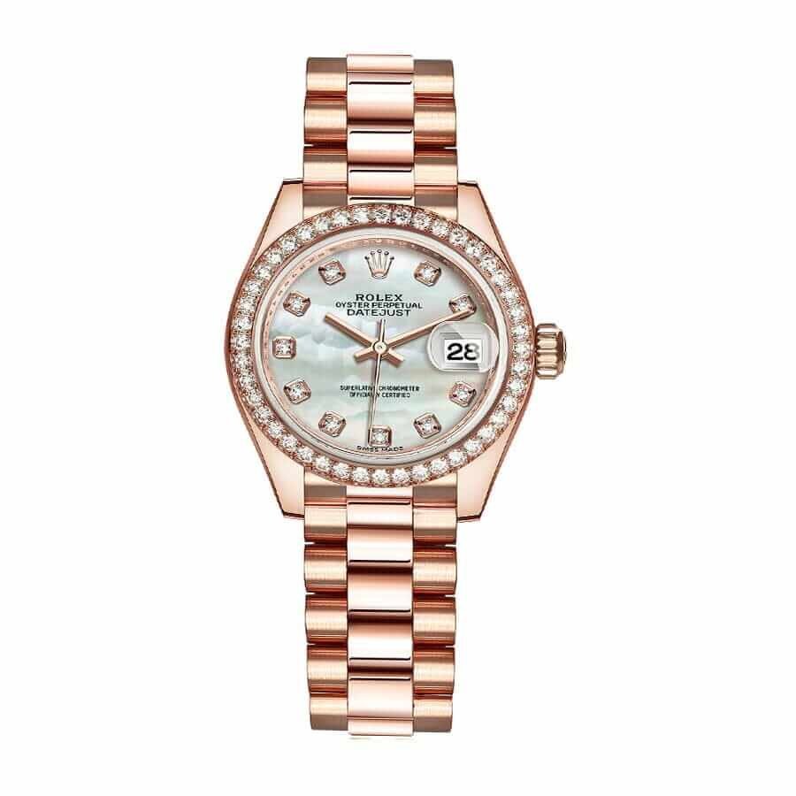 rolex-datejust-28mm-279173-steel-yellow-gold-automatic-silver-dial-1.jpg Rolex Datejust 279171 "Everose Rolesor" Ultra Detailed Clone - Image 1