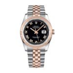Rolex Datejust 126231-0085 "Black Roman" Precision Clone