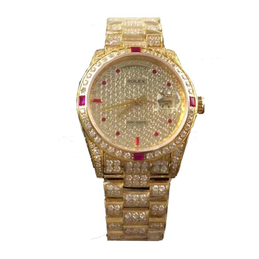 rolex-datejust-yellow-gold-diamond-dial-iced-out-116625-replica.jpg Rolex Day-Date 18038 "Iced Out" Supreme Clone Quality - Image 1
