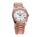 Rolex Day-Date 228235 "White Dial" Signature Replica 1:1 - Image 2