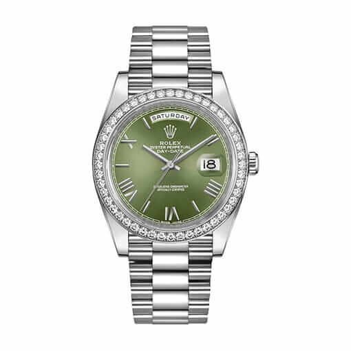 rolex-day-date-40-228238-40mm-510x510-1.jpg Rolex Day-Date 228238 "Olive Green" Mirror Replica 1:1 - Image 1