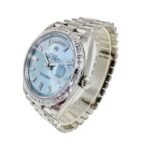 Rolex Day-Date 228396TBR "Ice Blue Baguette" Pro Clone 1:1 - Image 2