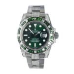 Rolex Submariner 116610LV "Hulk Iced Out" Premium Replica 1:1